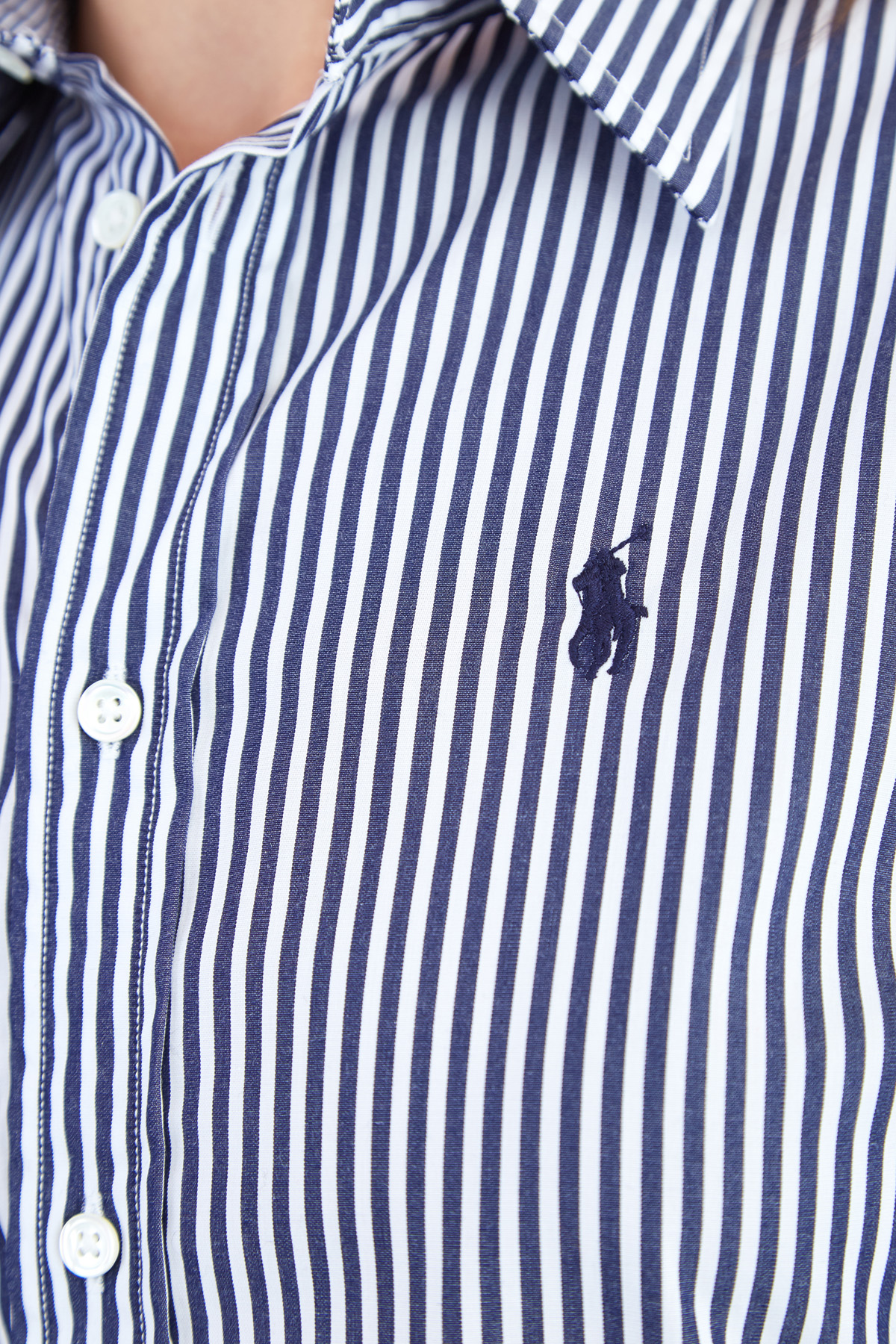 Рубашка черно белая Polo Ralph Lauren